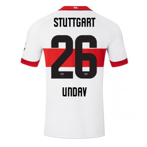 Fotbalové Dres Stuttgart Deniz Undav #26 Domácí 2024-25 Krátký Rukáv